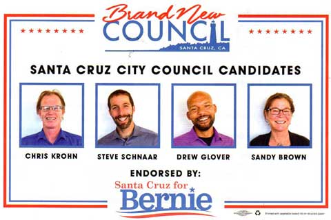 Santa Cruz City Council Campaign Contributions List Shows Where the Money is Going